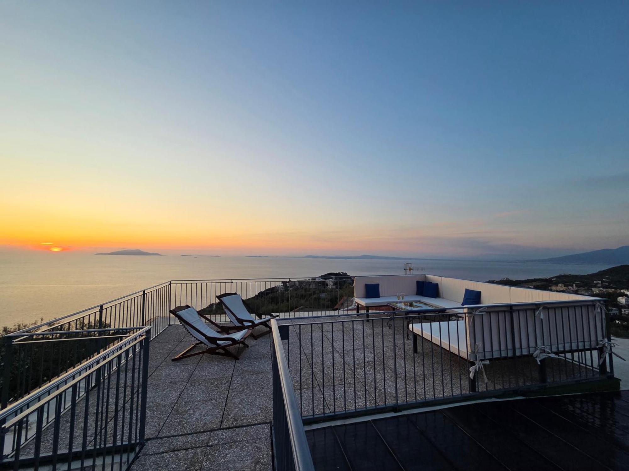 Villa Sun & Relax, Relaxing Location With Seaview Massa Lubrense Exterior foto